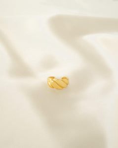 Croissant shaped ring
