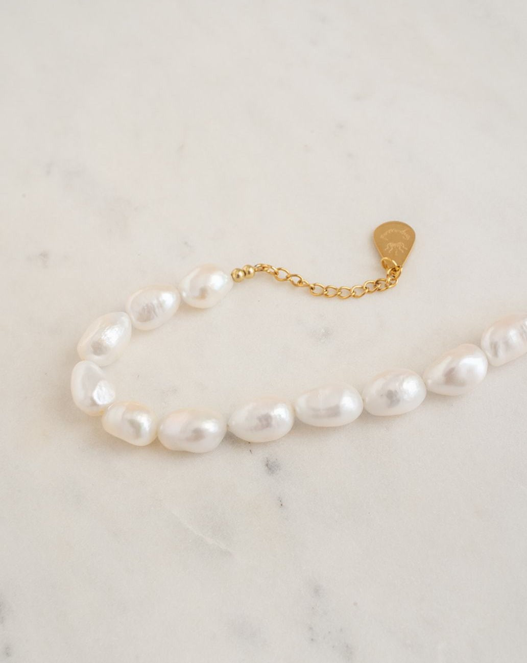 Genuine pearl bracelet