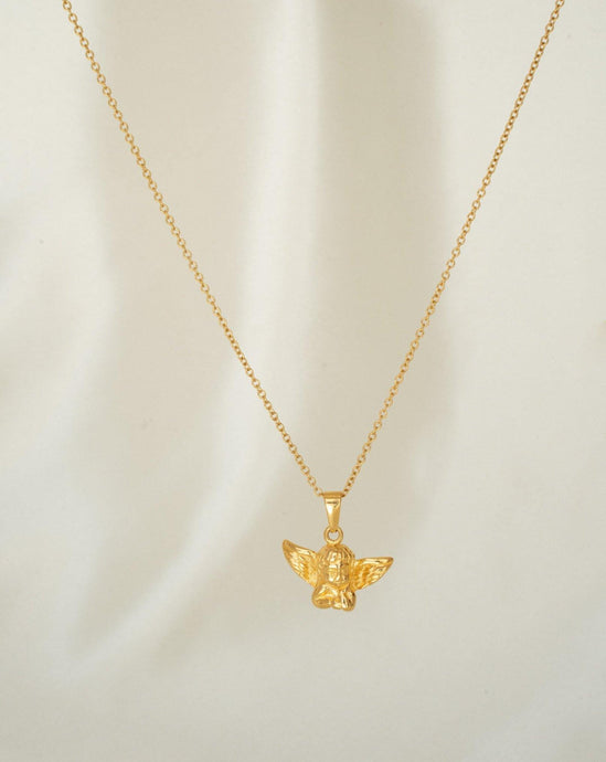 cupid pendant necklace