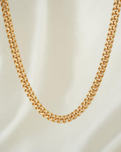 diamond-cut necklace