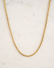 Load image into Gallery viewer, 18k gold plated shiny Chain Necklace
