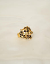 Load image into Gallery viewer, 18kt gold plated stainless steel ring
