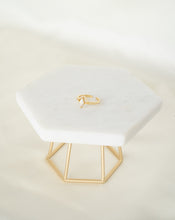 Load image into Gallery viewer, 18k gold plated sterling silver minimal ring